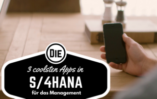 S/4HANA Fiori Apps für das Managment