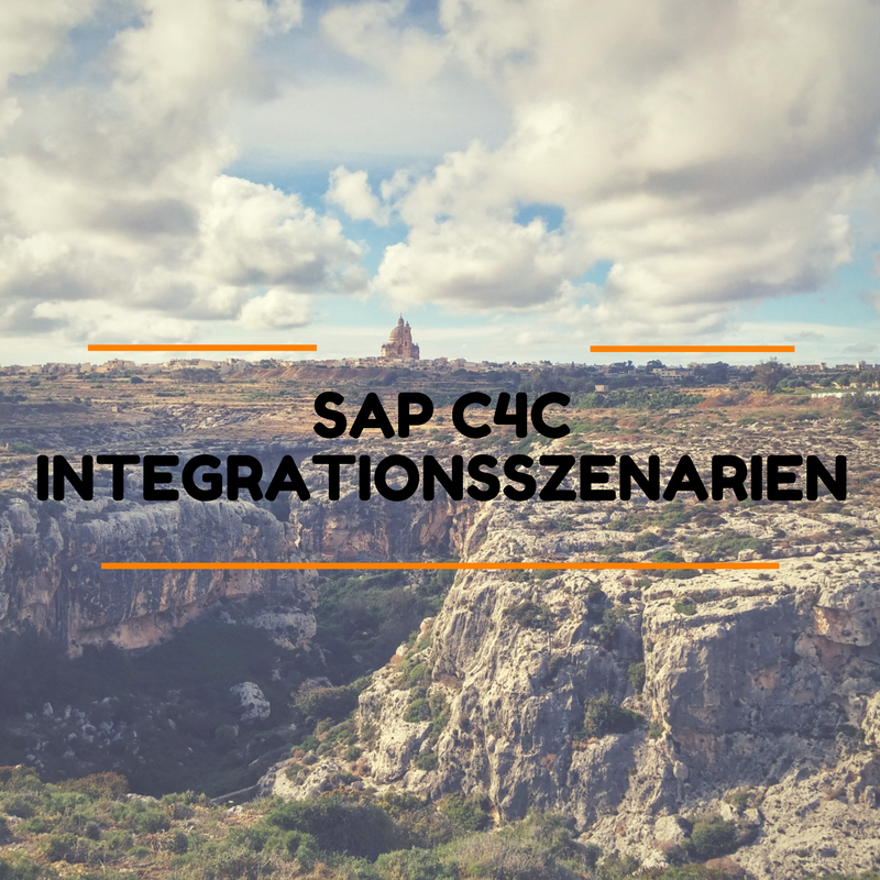 SAP Cloud for Customer Integrationsszenarien