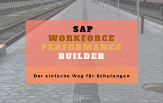 SAP Workforce Performance Builder