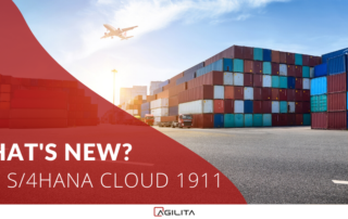 SAP S4HANA Cloud 1911