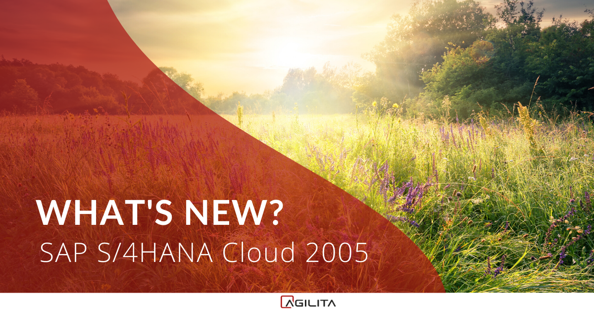 What's new? SAP S4HANA Cloud 2005