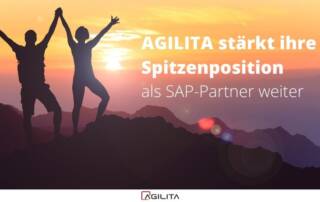 AGILITA stärkt ihre Spitzenposition als SAP-Partner weiter.