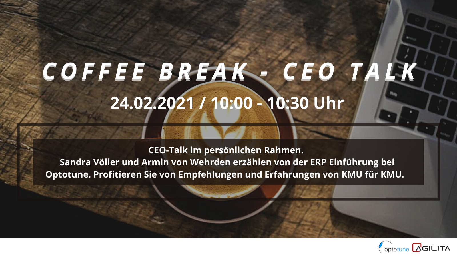 Coffee Break CEO TALK Cloud ERP Coffee Break CEO TALK Cloud ERP
