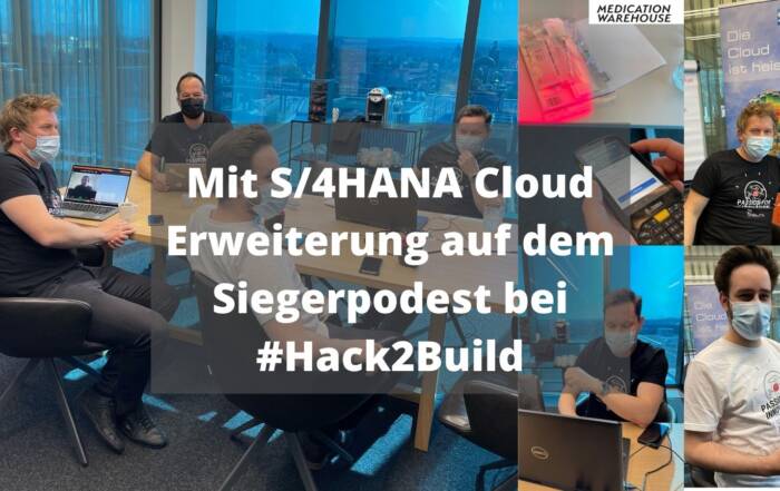 Mit S/4HANA Cloud Erweiterung auf dem Siegerpodest bei #Hack2Build