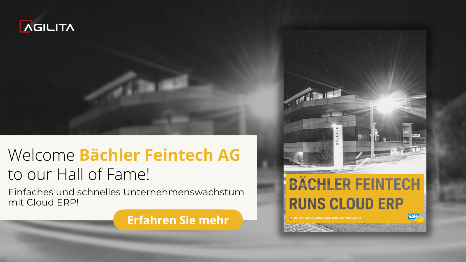 SAP Legends – Bächler Feintech SAP Legends - Bächler Feintech